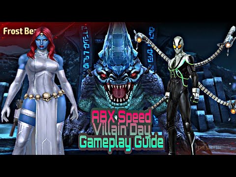 ABX Speed Super Villain Day Gameplay Guide - Marvel Future Fight