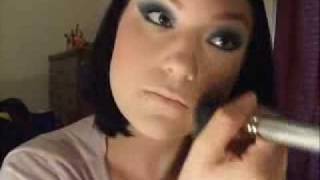 Jewel Blue make up tutorial 2