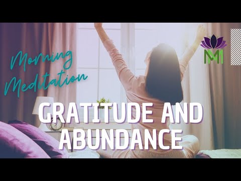 Morning Meditation for Abundance and Gratitude | Mindful Movement