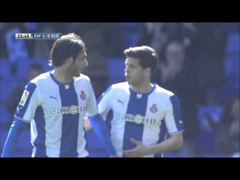 Gol de Colotto (2-0) en el RCD Espanyol - Elche CF - HD