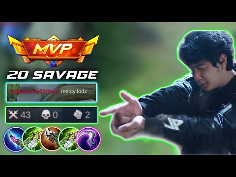 OHEB AND GELYE BUILD = ONEHIT + UNLIMITED SAVAGE 😱😱 ( Must Watch) | MLBB