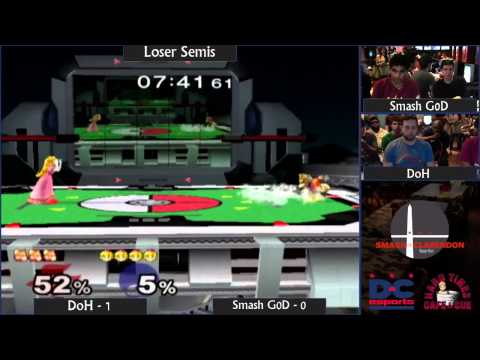 Smash @ Clarendon (6/6/2014) LS - DoH vs. Smash G0D