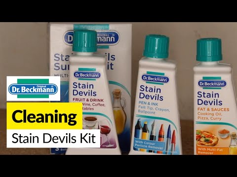 Stain Removers Dr Beckmann Tea Red Wine Coffee Ink Mud Oil Grease Sticky  Stuff