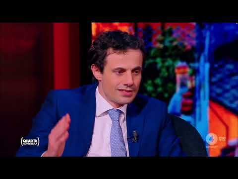 Davide Crippa ospite Quarta Repubblica Rete4 il 21/02/2022