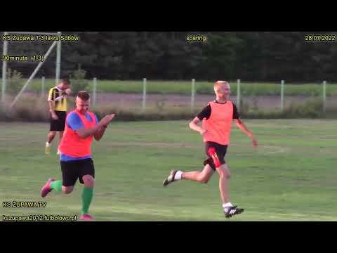 KS Żupawa 1-3 Iskra Sobów (gole dla Sobowa) 28.07.2022
