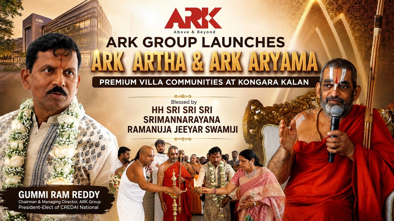 ARK Group Launches ARK Artha & ARK Aryama in Kongara Kalan | Luxury Villas in Kongara Kalan
