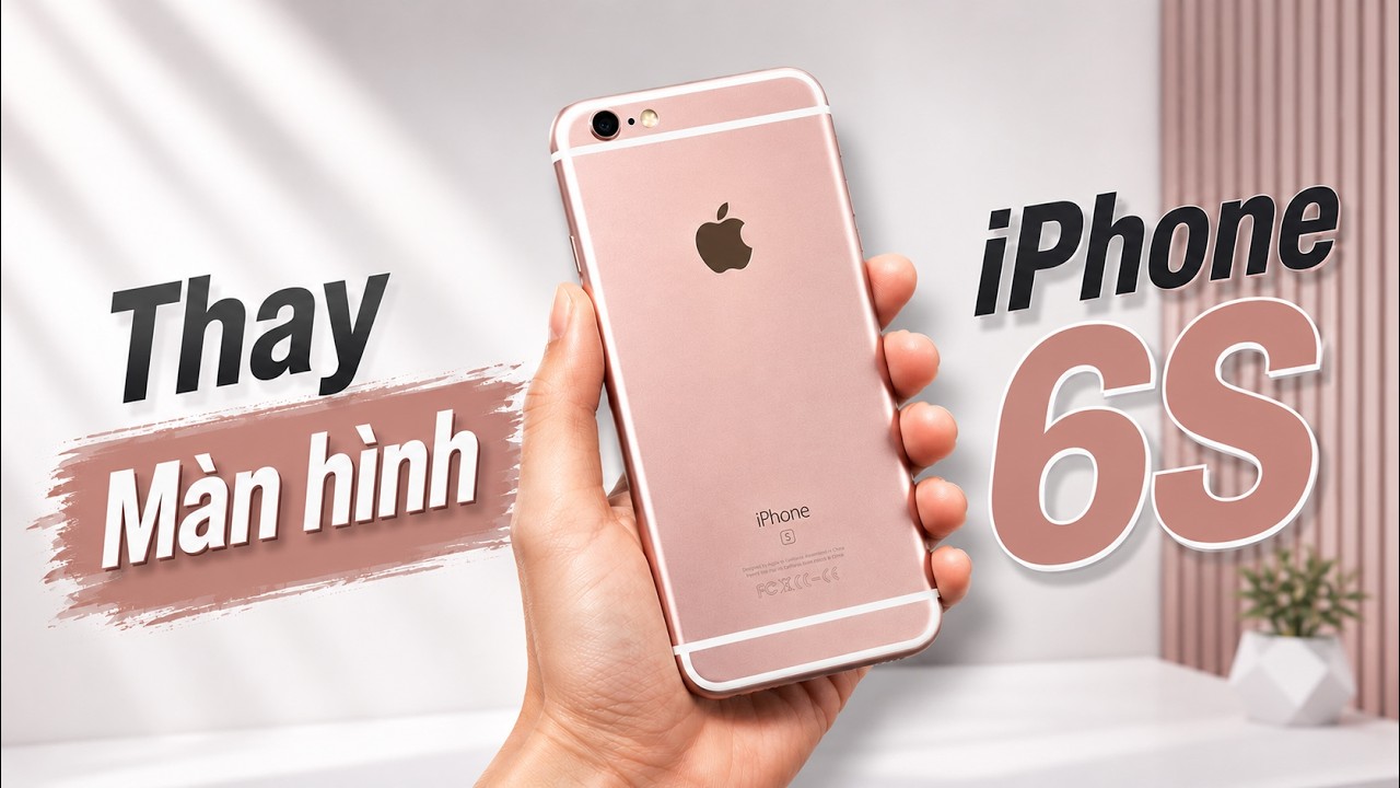 Video Thay màn hình iPhone 6s