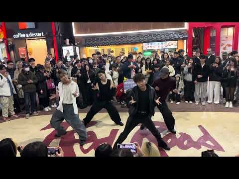 HONGDAE K-POP GROUP BUSKING  (BEOUR CREW) - [Kiss of Life] Sticky