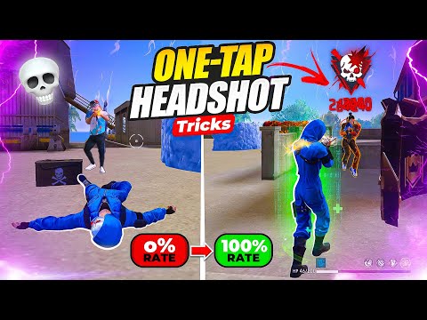 New Secret ONE TAP Headshot Tricks ☠️🔥 in Free Fire || Total Explain || FireEyes Gaming
