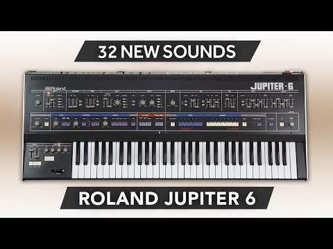 Immagine Roland Jupiter 6 61-Key Synthesizer 1983 - 1985 - Black Full Serviced - 6