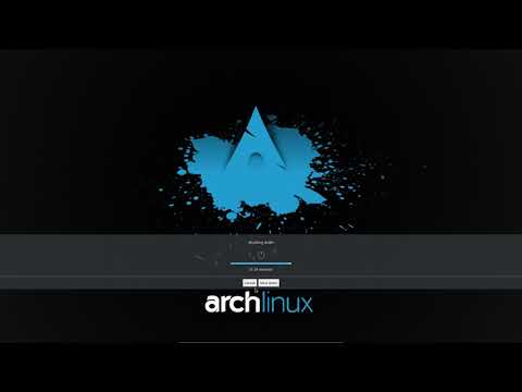 ArcoLinux : 1885 ALCI - Testing ALCI Plasma with new Archpaint Sddm theme and Btrfs in VB