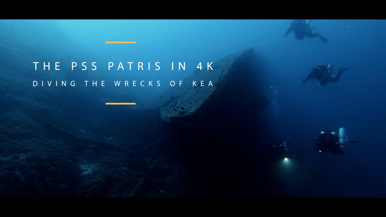 Technical Diving Greece - Wreck of the Patris in 4K thumnail
