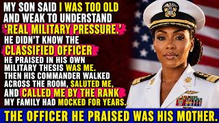 My Son Mocked My Military Career at His Promotion Ceremony... Then His General Saluted Me