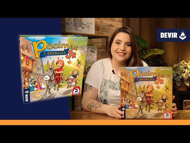 Vídeo relacionado con Devir - Pócimas y Brebajes Junior - Juego de Mesa Infantil en Español, Carrera de Animales, Desde 6 Años, 2 a 4 Jugadores (BGPOBREINEEC)