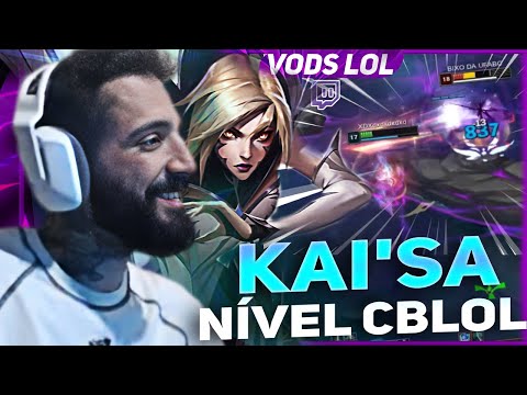 BRTT de Kai'sa ADC Nível Cblol no Mestre 🔥😁