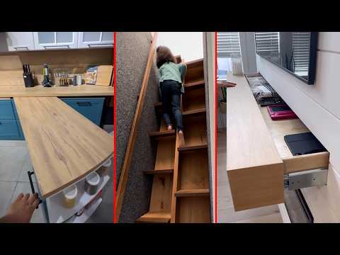 Incredibly ingenious Space Saving furniture and secret furniture – Tiny space ideas