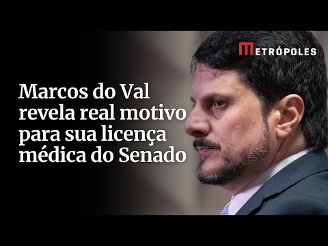Marcos do Val revela real motivo para sua licença médica do Senado