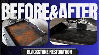 I Restored a Rusty Blackstone Griddle | Complete Before & After