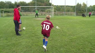 Pályán a legkisebbek