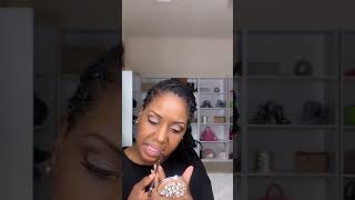 “Less is more! Embracing my natural beauty with this simple and fresh makeup look 🌿✨ #microlocs