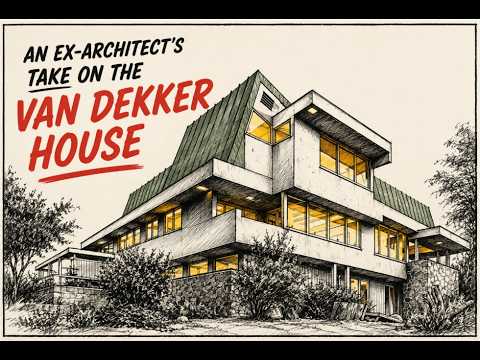 One Line Takes with an Ex-Architect: the Van Dekker House