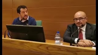 Salvini alla presentazione del libro Il nuovo Mao di Gennaro Sangiuliano (06.12.19)