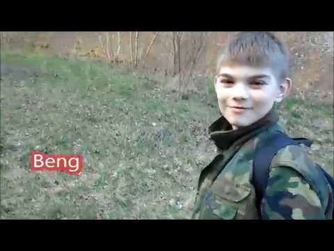 Wygłupy w terenie! Poligony  /Szymonek