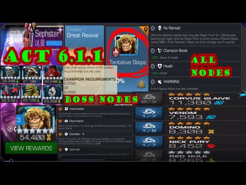 MCOC - Act 6.1.1. - Easy Path - Tentative Steps - Sabretooth - CAVALIER BOUND!