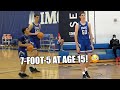 GUINNESS WORLD RECORD FOR TALLEST TEEN! 7'5 Olivier Rioux & IMG Highlights!