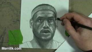 preview picture of video 'How to Draw Lebron James Step by Step'