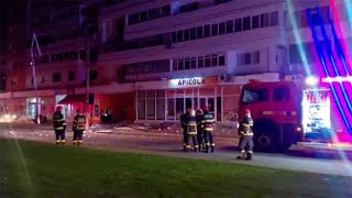 Il drone russo che ha colpito un palazzo in Romania