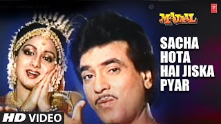 Sacha Hota Hai Jiska Pyar Full Song | Majaal - YouTube