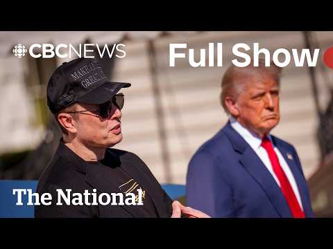 CBC News: The National | Trump-Musk feud goes public