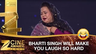 Bharti Singh Will Make You LAUGH So Hard | Zee Cine Awards 2017