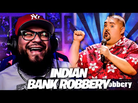Gabriel Iglesias - Hard Working Indians / Bank Robbery Reaction