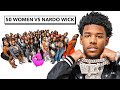 50 WOMEN VS 1 RAPPER: NARDO WICK