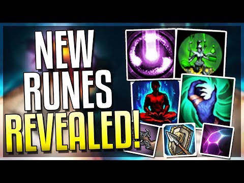 NEW RUNES/KEYSTONES REVEALED!! Borrowing Gold From Shop?? - League of Legends