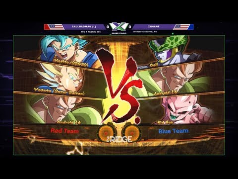 F@X 256 DBFZ - saulBadman [L] Vs. Zidiane - Dragon Ball FighterZ Grand Finals
