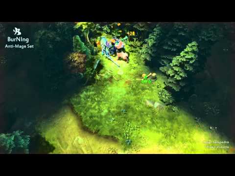 BurNIng Anti-Mage set - Dota 2