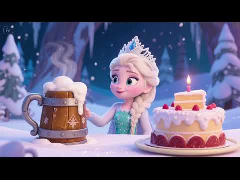 Elsa’s Sacred Winter Brew and Cake ❄️🫖🍰 | A Snowbound Ritual of Magic and Memory