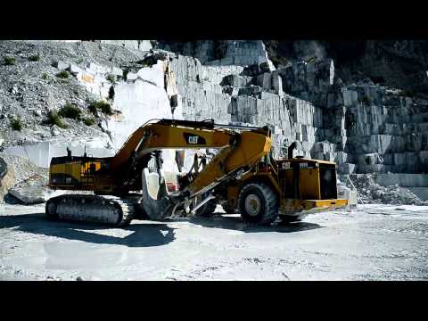 Italy, Tuscany : Carrara marble quarries