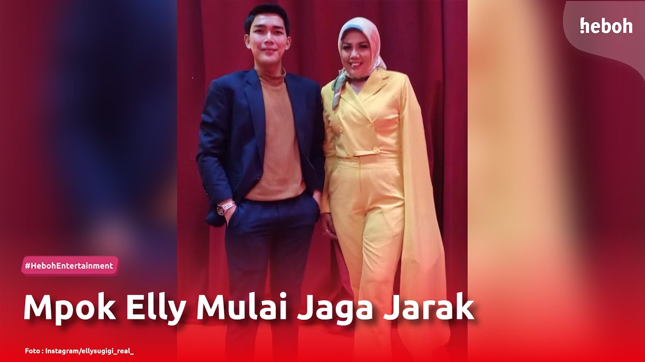 Mpok Elly Mulai Jaga Jarak