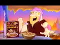 Cocoa & Fruity Pebbles (Motorock Race) 1980s Commercial