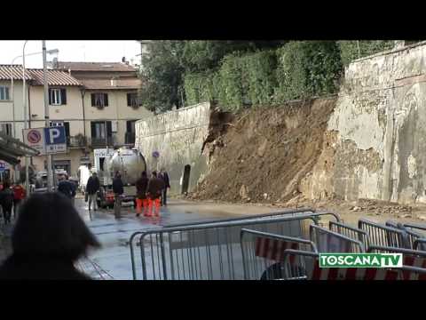 2017-03-08 POGGIO A  CAIANO - PROCURA APRE INCHIESTA SU CROLLO MURO VILLA MEDICEA