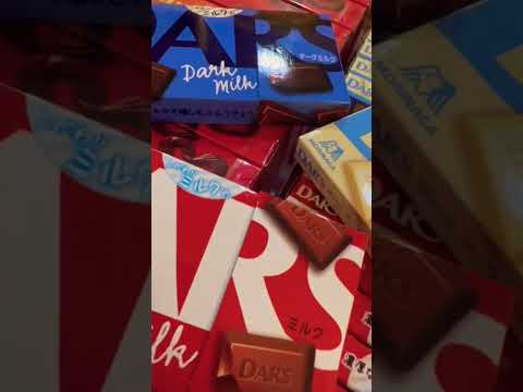 DARS CHOCOLATE ASMR|variety flavors of Dars#shorts #viral #trending #chocolate #satisfying