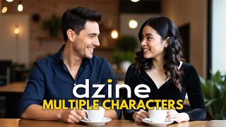 This New AI Feature Makes Multiple Characters in ONE Scene! | Dzine AI