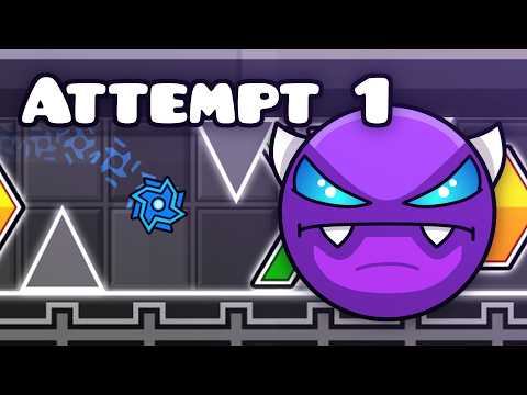 1 attempt on every EASY DEMON I've beaten