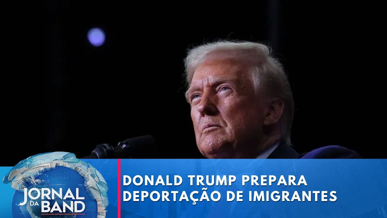 Donald Trump prepara deportação de imigrantes nos EUA | Jornal da Band