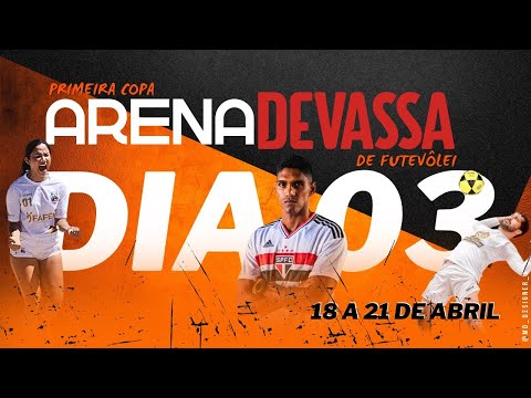 3º DIA I PRIMEIRA COPA ARENA DEVASSA I [MASTER] AO VIVO EUNAPOLIS-BA