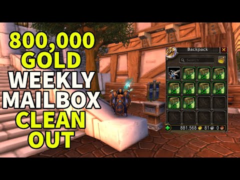 Everything I sold to make 800,000 gold in a week | Gold Guide | Transmog Farming |